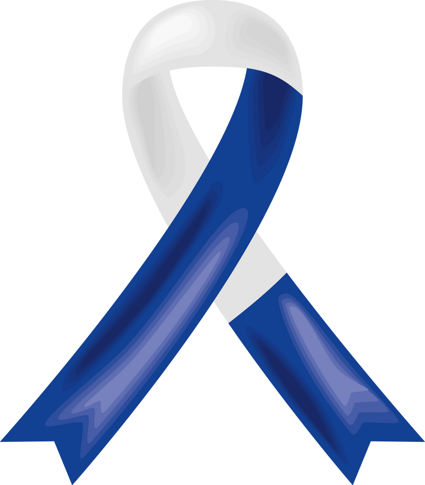 israel flag in ribbon